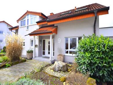 Einfamilienhaus zur Miete 2.500 € 6 Zimmer 243,1 m² 404 m² Grundstück frei ab sofort Rheinblick 9 Nußloch Nußloch 69226