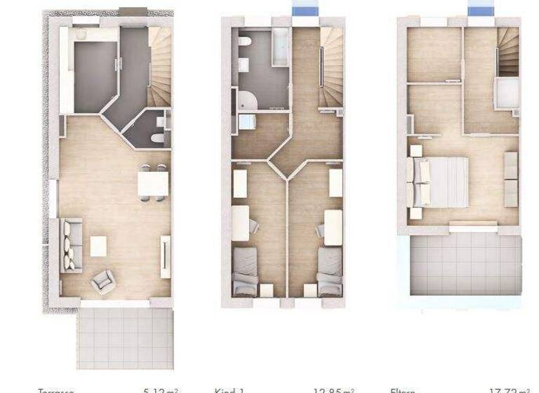 Reihenendhaus zum Kauf - Erstbezug 639.900 € 4,5 Zimmer 143 m² 298 m² Grundstück Bahnhofstraße - Bischofsheim 65474