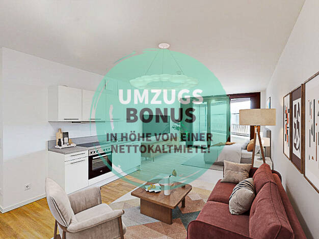 Studio zur Miete - Erstbezug 1.145 € 1 Zimmer 47,8 m² 7. Geschoss Lisa-Fittko-Straße 11 Moabit Mitte 10557
