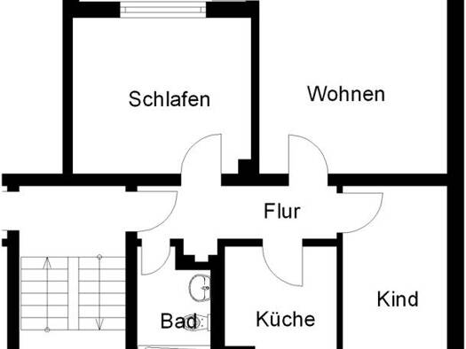 Wohnung zur Miete 606 € 4,5 Zimmer 65,4 m² 2. Geschoss frei ab 03.09.2026 Ascherslebenstraße 25 Heidberg Heidberg - Melverode 38124