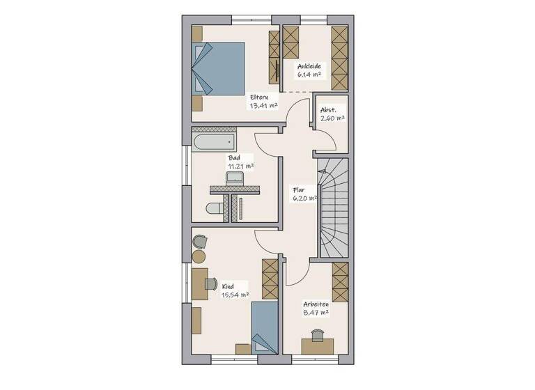 Doppelhaushälfte zum Kauf provisionsfrei 458.590 € 4 Zimmer 130 m² 337 m² Grundstück Eschweiler 52249
