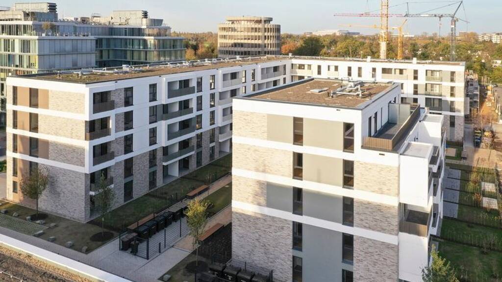 Wohnung zur Miete 1.005 € 2 Zimmer 60,5 m² 1. Geschoss frei ab 01.07.2026 Hildegard-Knef-Straße 51 Heerdt Düsseldorf 40549