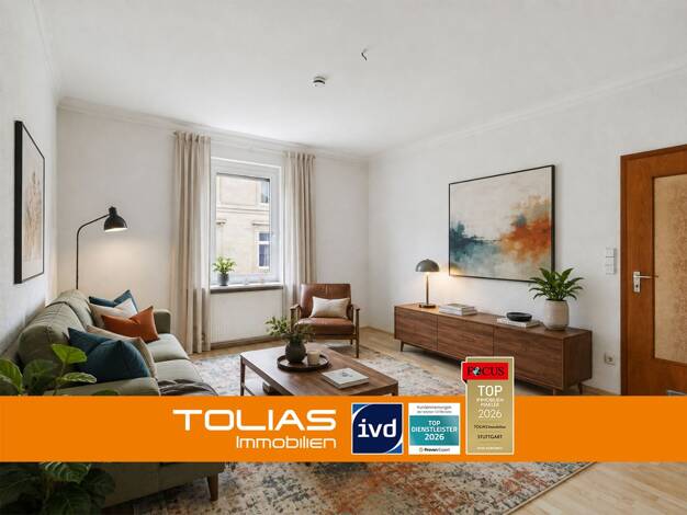 Wohnung zum Kauf 349.000 € 4 Zimmer 81,1 m² 3. Geschoss West Stuttgart 70176
