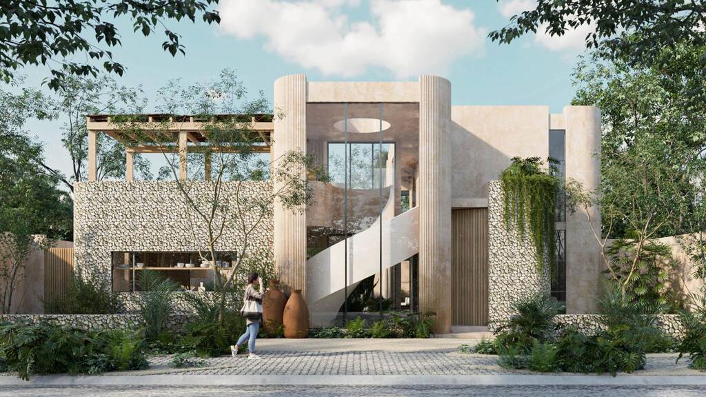 Einfamilienhaus zum Kauf 1.135.708 € 6 Zimmer 354 m² 600 m² Grundstück La Veleta Quintana Roo ,  Tulum