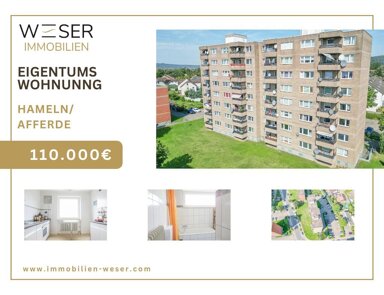 Wohnung zum Kauf 110.000 € 4 Zimmer 82 m² 4. Geschoss Afferde Hameln / Afferde 31789