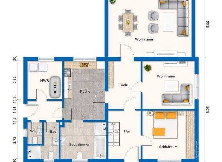 Mehrfamilienhaus zum Kauf 279.000 € 250 m² 3.773 m² Grundstück Paddewisch Holste 27729