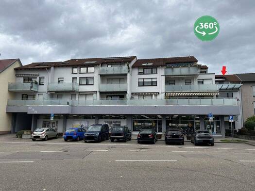 Wohnung zum Kauf 331.000 € 2 Zimmer 92,4 m² 3. Geschoss Ettlingen 76275