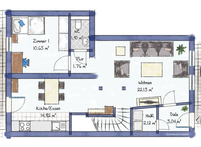 Loft zum Kauf provisionsfrei 748.000 € 4,5 Zimmer 110 m² Zons Dormagen 41539