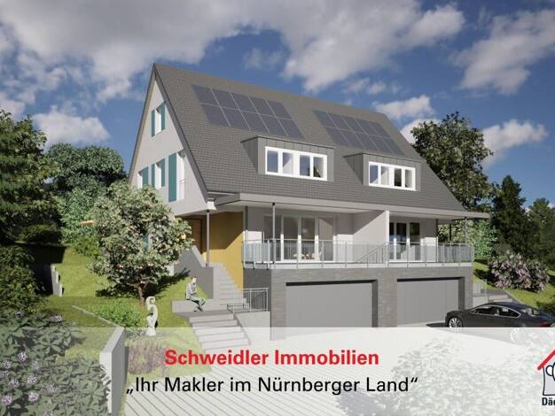 Doppelhaushälfte zur Miete - Erstbezug 2.000 € 5,5 Zimmer 160 m² 170 m² Grundstück Unterwindsberg Simmelsdorf 91245