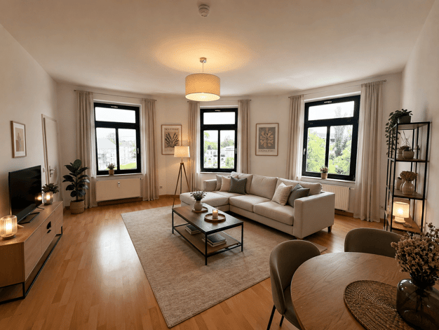 Wohnung zur Miete 220 € 1 Zimmer 36,3 m² 3. Geschoss frei ab 01.10.2026 Zentrum Zentrum 09111