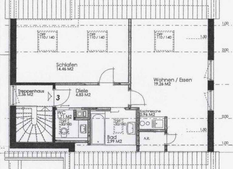 Wohnung zur Miete 490 € 2 Zimmer 45 m² 2. Geschoss frei ab 01.06.2026 Mimberg Burgthann 90559