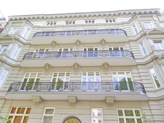 Wohnung zur Miete 3.897 € 4,5 Zimmer 155,9 m² 2. Geschoss frei ab 01.05.2026 Hartungstraße Rotherbaum Hamburg 20146