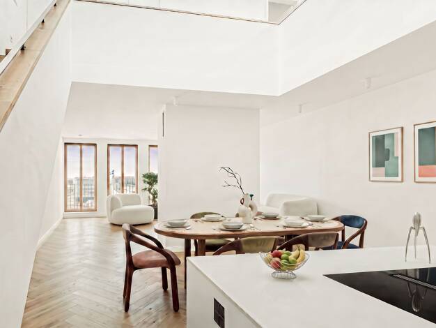 Maisonette zur Miete 4.590 € 3 Zimmer 153,9 m² 6. Geschoss Mitte Berlin 10117