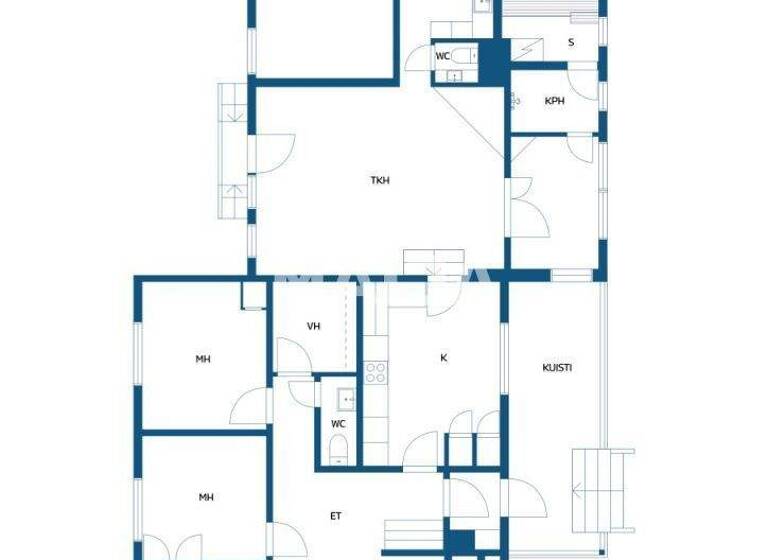 Einfamilienhaus zum Kauf 149.000 € 6 Zimmer 92 m² 1.530 m² Grundstück Aapatie 1 Rovaniemi 96190