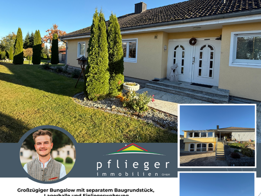 Bungalow zum Kauf 690.000 € 7 Zimmer 218 m² 2.552 m² Grundstück frei ab sofort Ruhstorf Ruhstorf a.d.Rott 94099