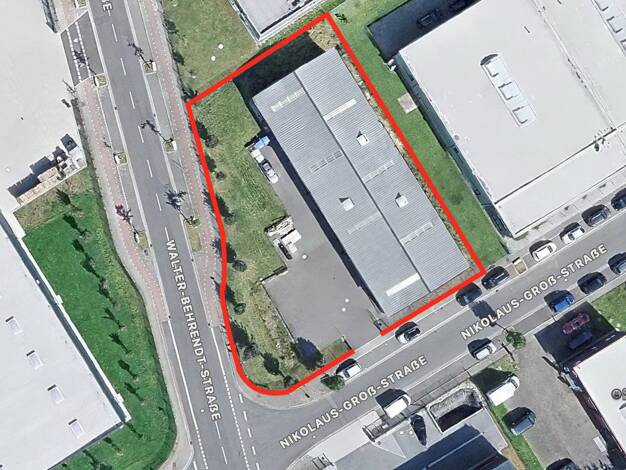 Lagerhalle zur Miete provisionsfrei 5.400 € 631 m² Lagerfläche Nikolaus-Groß-Str. 17 Derne Dortmund 44329