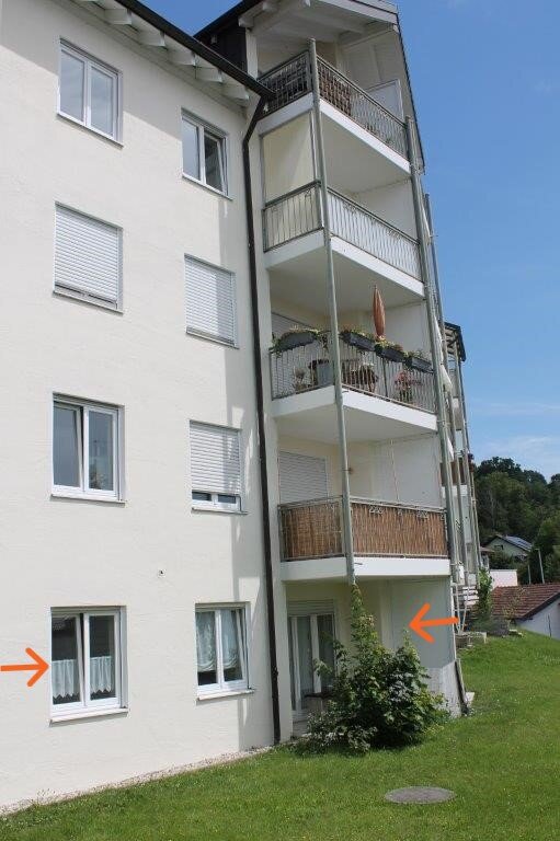 Terrassenwohnung zum Kauf 119.000 € 2 Zimmer 50 m²<br/>Wohnfläche 2. UG<br/>Geschoss Bergstraße 16 Pfarrkirchen Pfarrkirchen 84347