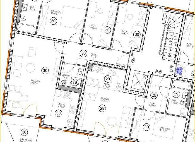 Wohnung zur Miete 1.735 € 4 Zimmer 96,3 m² 1. Geschoss frei ab 01.04.2026 Erding 85435