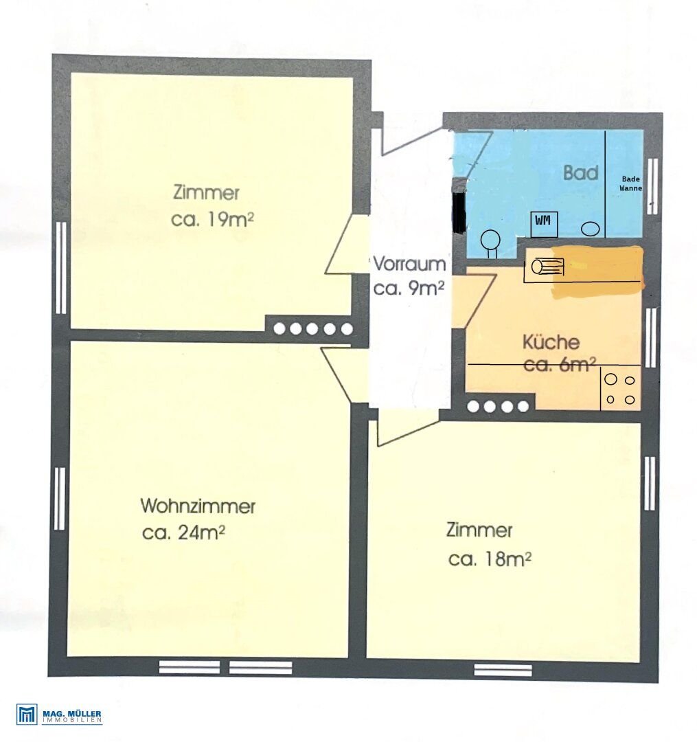 Wohnung zum Kauf 429.000 € 3 Zimmer 82 m²<br/>Wohnfläche Salzburg Salzburg 5020