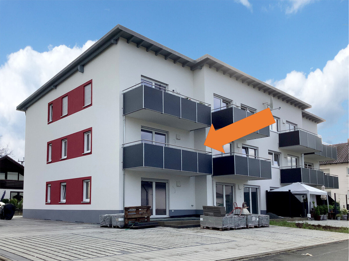 Wohnung zum Kauf provisionsfrei 456.000 € 3 Zimmer 88,3 m²<br/>Wohnfläche EG<br/>Geschoss Hirschaid Hirschaid 96114