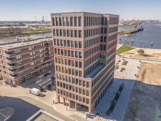 Bürofläche zur Miete 13,50 € 356,1 m² Bürofläche Kommodore-Ziegenbein-Allee Handelshäfen Mitte 28217