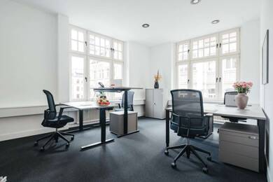 Bürofläche zur Miete provisionsfrei 22 m² Bürofläche teilbar ab 1.600 m² Barfußgäßchen 12 Zentrum Leipzig 04109