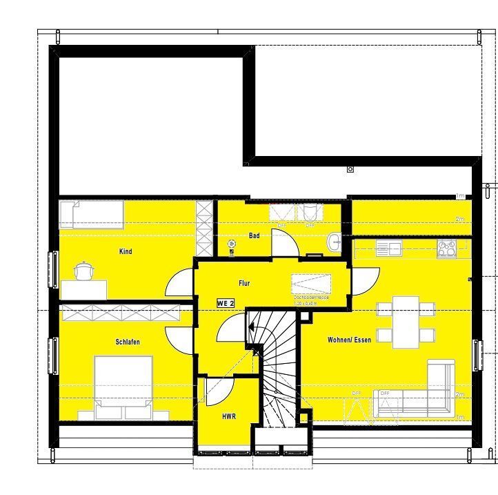 Wohnung zur Miete 700 € 3 Zimmer 70 m²<br/>Wohnfläche 2.<br/>Geschoss ab sofort<br/>Verfügbarkeit Langförden Vechta-Langförden 49377