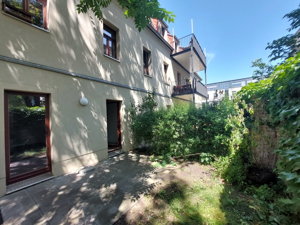 Terrassenwohnung zum Kauf 249.500 € 2 Zimmer 69,3 m²<br/>Wohnfläche EG<br/>Geschoss ab sofort<br/>Verfügbarkeit Bautzner Str. 13b Äußere Neustadt (Böhmische Str.) Dresden 01099