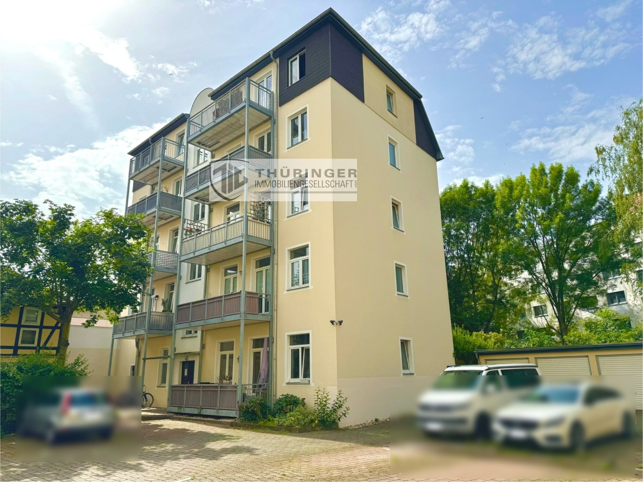 Apartment zum Kauf 69.900 € 2 Zimmer 61,6 m²<br/>Wohnfläche Südbahnhof / Reichsstraße Gera 07545