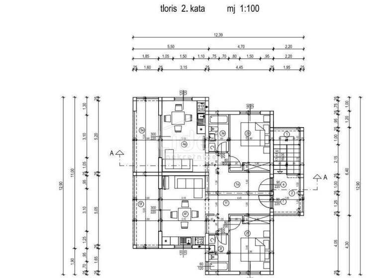 Wohnung zum Kauf 225.000 € 3 Zimmer 68 m² 2. Geschoss Palit, Rab Rab
