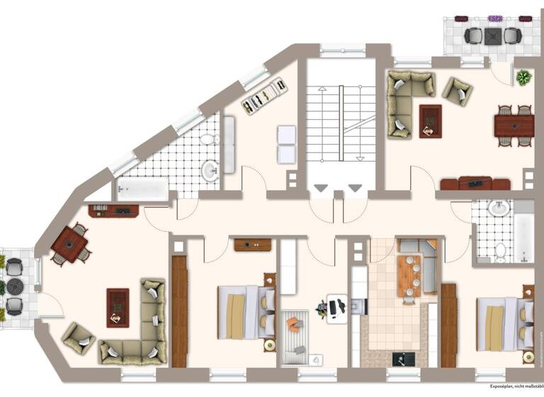 Wohnung zum Kauf 545.000 € 5 Zimmer 139,4 m²<br/>Wohnfläche 1.<br/>Geschoss Baden-Baden - Kernstadt Baden-Baden 76530