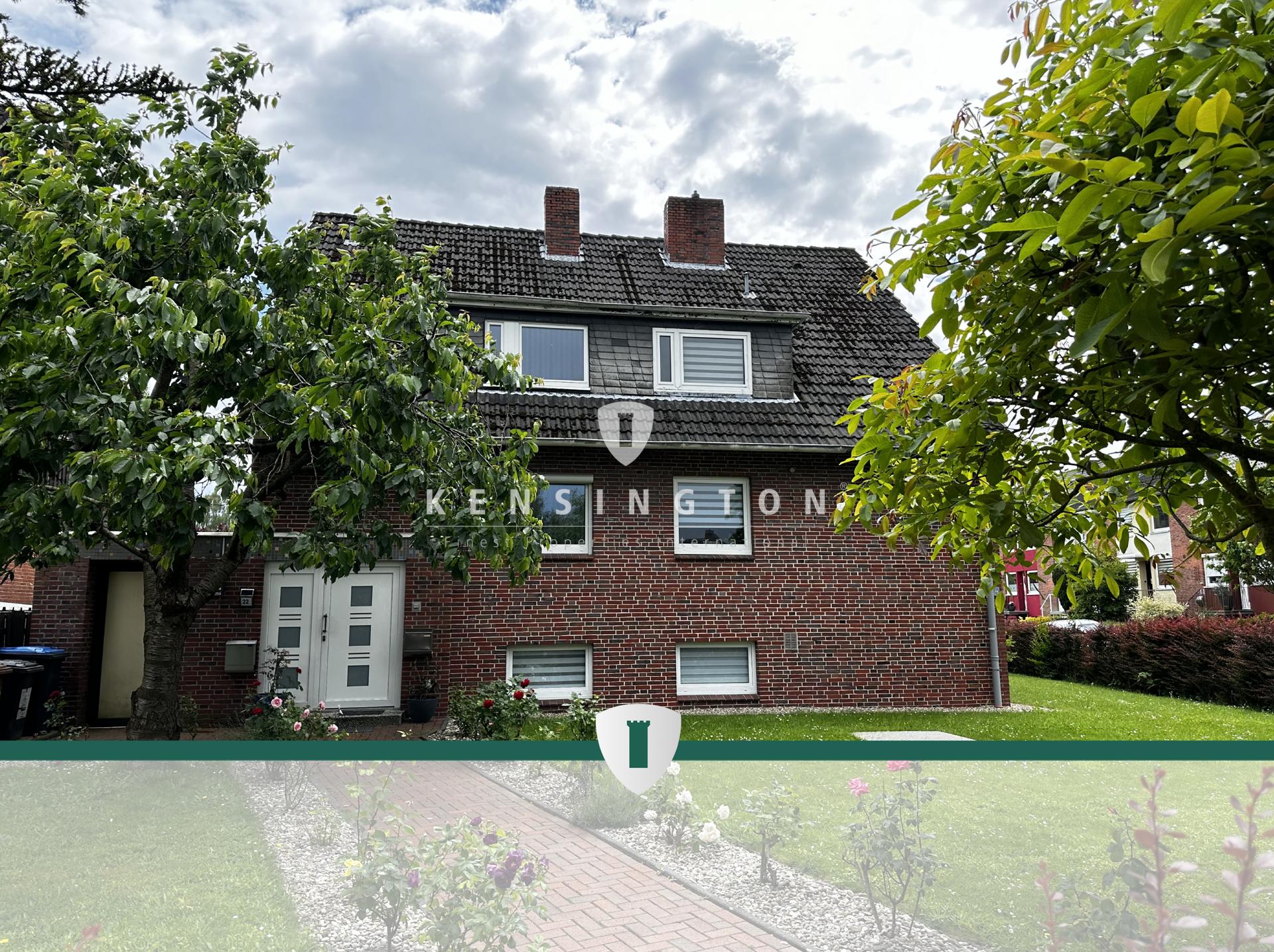 Wohnung zur Miete 650 € 4 Zimmer 79 m²<br/>Wohnfläche 2.<br/>Geschoss Pestalozziweg 22 Heppens Wilhelmshaven 26384