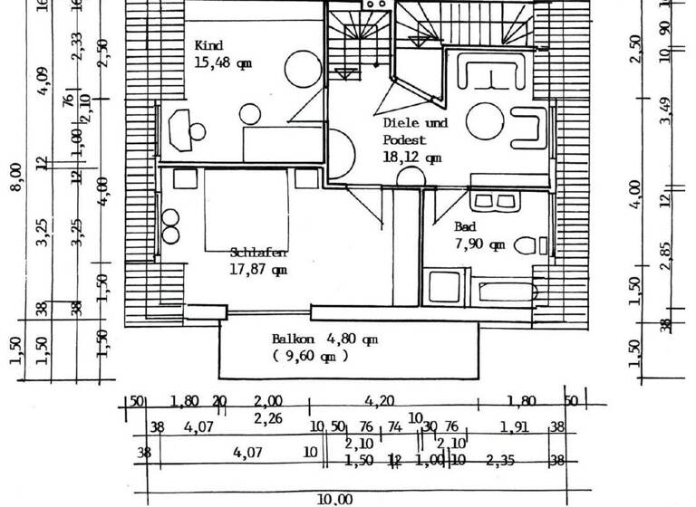 Maisonette zur Miete 2.090 € 3 Zimmer 85 m² 1. Geschoss frei ab sofort Elbgaustr 79B Eidelstedt Hamburg 22523