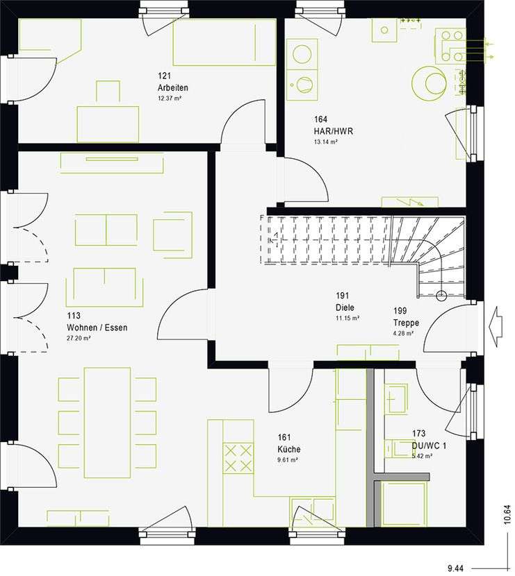 Einfamilienhaus zum Kauf - Erstbezug - Ansicht 5