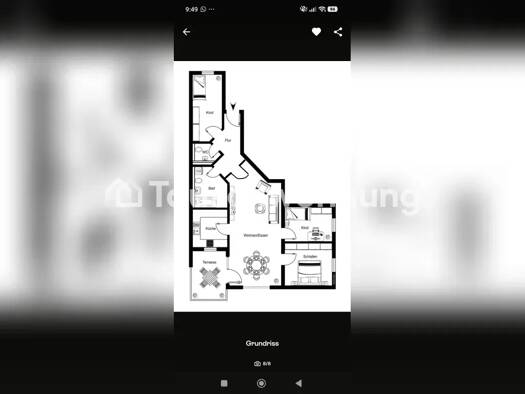 Wohnung zur Miete Tauschwohnung 750 € 4 Zimmer 91 m² 1. Geschoss Tolkewitz/Seidnitz-Nord Dresden 01279