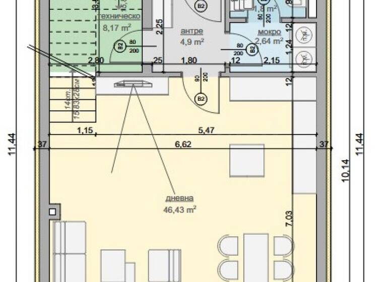 Reihenmittelhaus zum Kauf 380.000 € 4 Zimmer 171,7 m² Nessebar