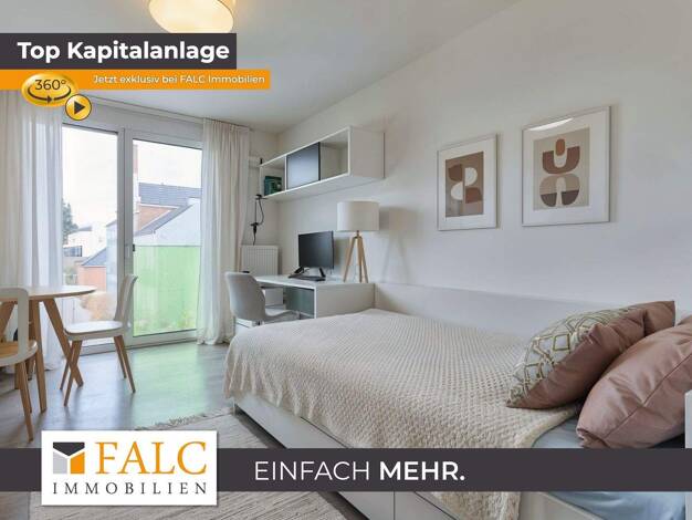 Wohnung zum Kauf provisionsfrei 89.000 € 1 Zimmer 21,4 m² 5. Geschoss Aachen 52072