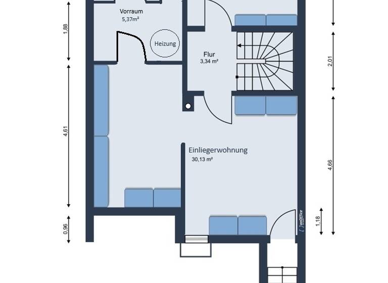 Reihenmittelhaus zum Kauf 690.000 € 6 Zimmer 171 m² 236 m² Grundstück frei ab 01.07.2026 Fischbach Friedrichshafen 88048