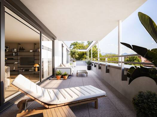 Penthouse zum Kauf - Neubau provisionsfrei 1.380.000 € 5 Zimmer 166,1 m² 5. Geschoss Kolbermoor 83059