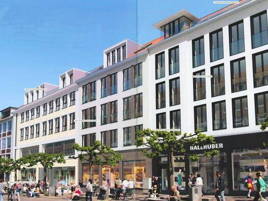 Studio zur Miete 590 € 1,5 Zimmer 45 m² 2. Geschoss Innenstadt Lübeck 23552