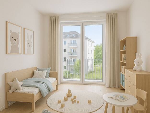 Wohnung zum Kauf - Neubau provisionsfrei 445.000 € 4 Zimmer 95 m² 2. Geschoss Südvorstadt Leipzig 04275