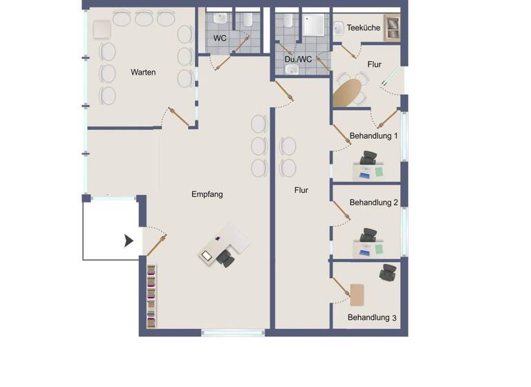 Laden zur Miete provisionsfrei 1.368 € 5 Zimmer Ober-Ramstadt 64372