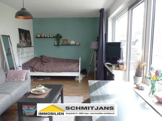 Studio zur Miete 350 € 1 Zimmer 30 m² 2. Geschoss Darme Lingen (Ems) 49809