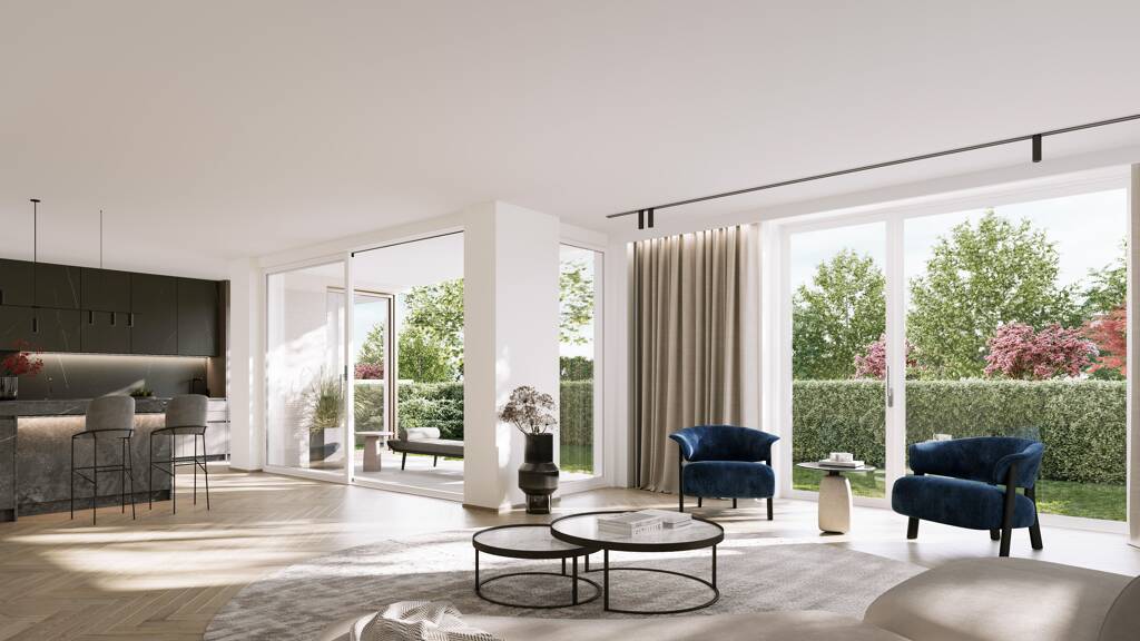 Terrassenwohnung zum Kauf - Neubau provisionsfrei 1.798.500 € 2 Zimmer 98,7 m² EG frei ab sofort Brunhildenstraße 23 Neuhausen-Nymphenburg München 80639