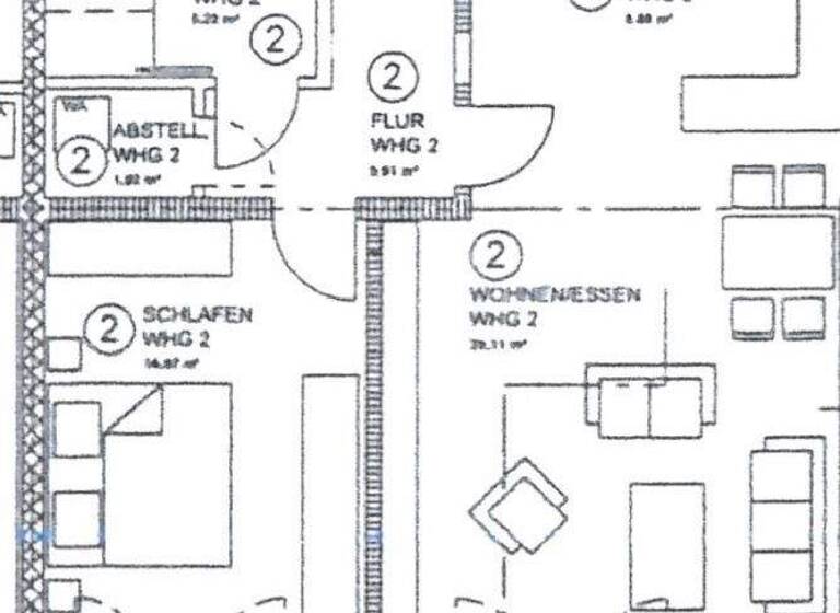 Terrassenwohnung zur Miete 990 € 2 Zimmer 76 m² EG frei ab 01.04.2026 Kreuztal 57223