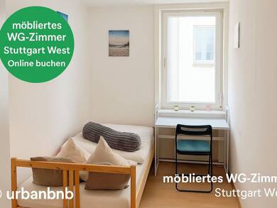 WG-Zimmer zur Miete Wohnen auf Zeit 565 € 8 m² frei ab 13.09.2025 Forststr. 0 West Stuttgart West 70193