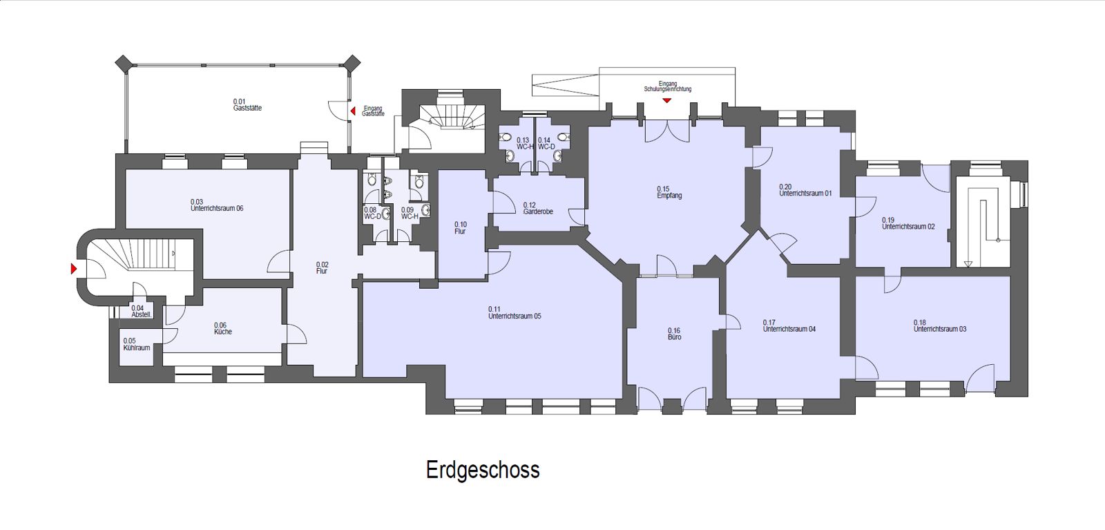 Haus zum Kauf 1.349.800 € 25 Zimmer 588 m²<br/>Wohnfläche 1.700 m²<br/>Grundstück Ehrang 1 Trier / Ehrang 54293