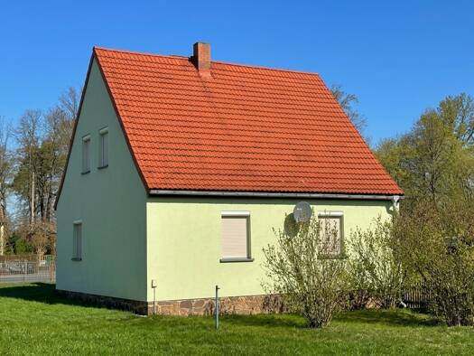 Einfamilienhaus zum Kauf 129.000 € 4 Zimmer 87,8 m² 1.590 m² Grundstück Krögis Käbschütztal / Krögis 01665