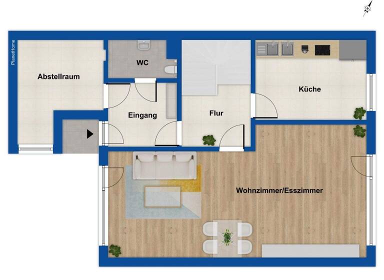 Einfamilienhaus zum Kauf 199.500 € 4 Zimmer 116 m² 675 m² Grundstück Leherheide Bremerhaven 27578