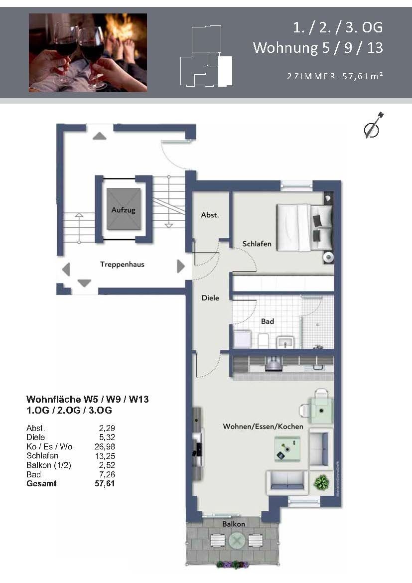 Wohnung zum Kauf 368.000 € 2 Zimmer St. Jobst Nürnberg 90491